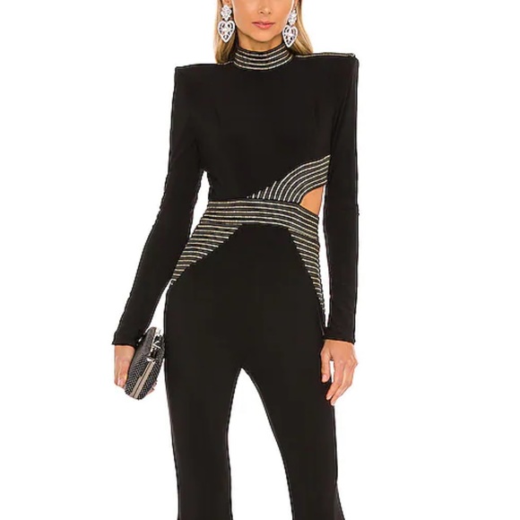 Zhivago Cutout Flared Jumpsuit - Picture 2 of 3